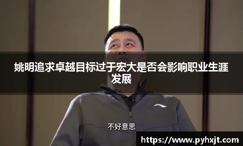 姚明追求卓越目标过于宏大是否会影响职业生涯发展